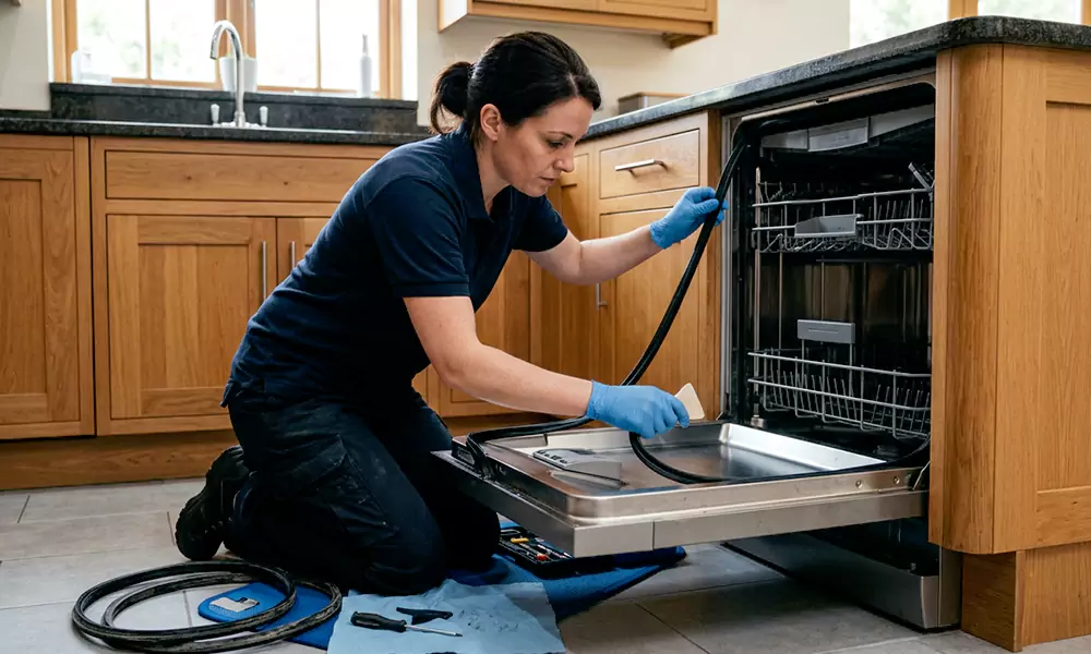 Dishwasher Door Gasket Replacement in Nashua, NH