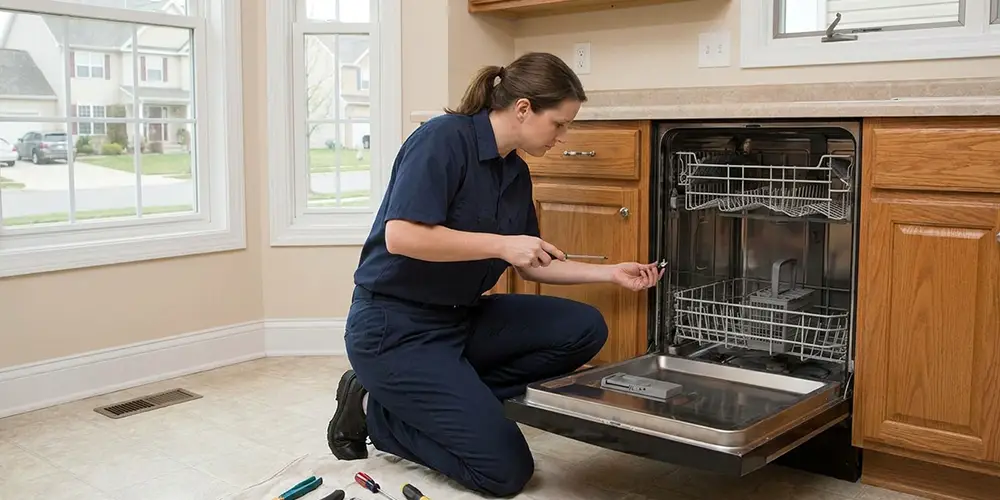 Dishwasher Latch Replacement in Nashua, NH