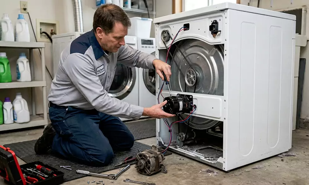 Dryer Motor Replacement in Nashua, NH