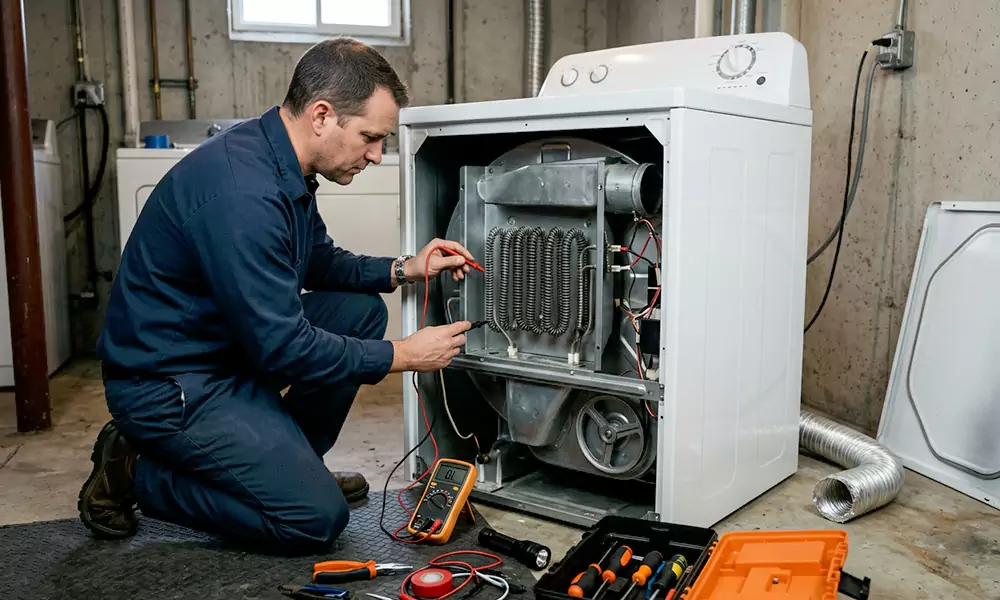 Dryer Not Heating Repair in Nashua, NH