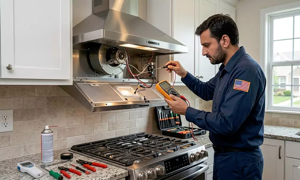 Range Hood Repair in Nashua, NH