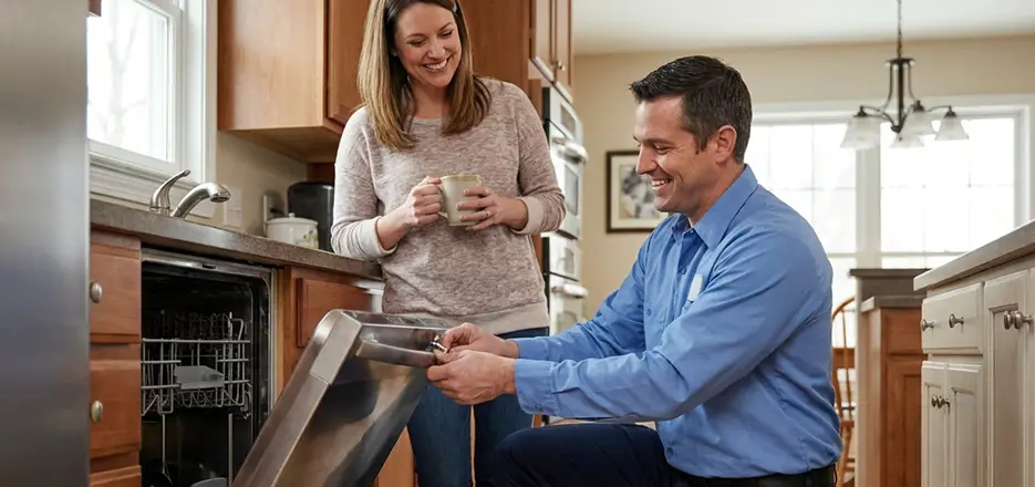 Dishwasher Latch Handle Replacement in Nashua