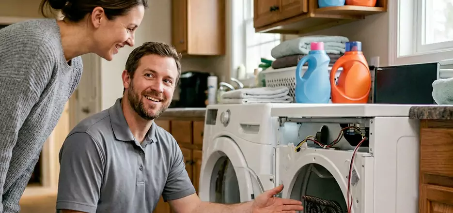 Dryer High Limit Fuse Replacement in Nashua