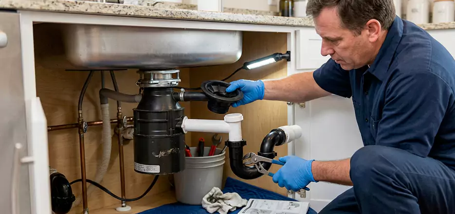 Garbage Disposal Splash Guard and Trap Installation in Nashua