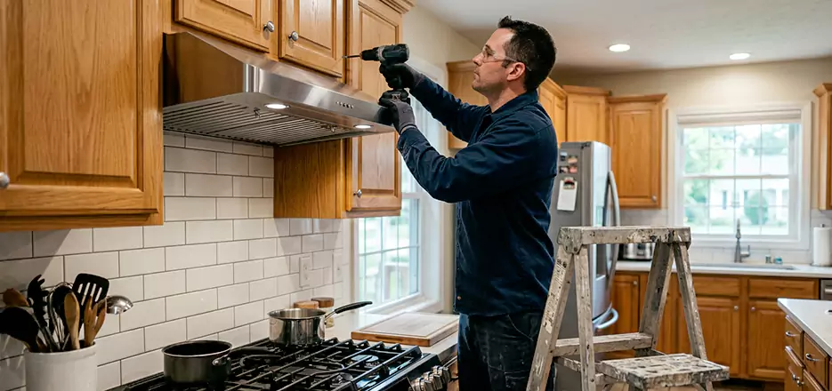 Wood Range Hood Installation Nashua